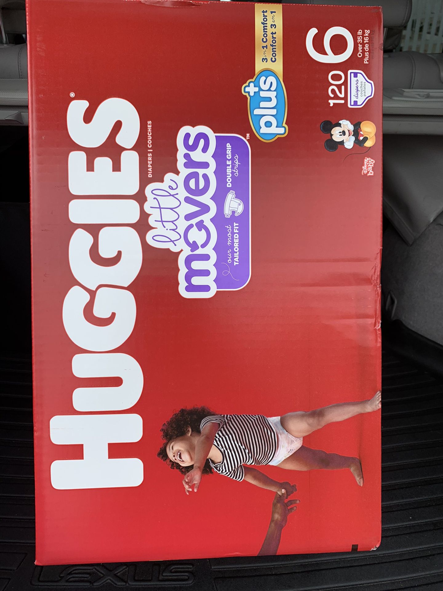 Huggies little movers size 6. — $45 FIRM