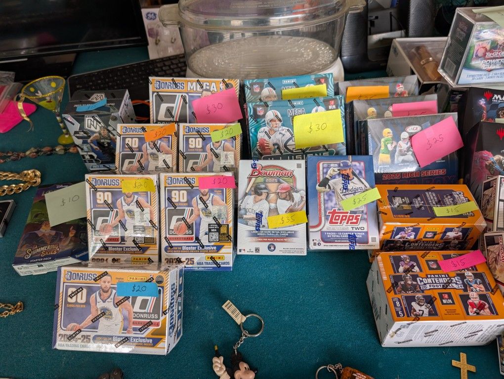 Selling Sealed Cards Box's & Packs
