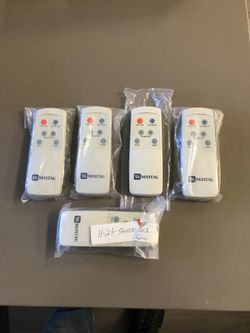 Fedders Air Condition remote - set of 5