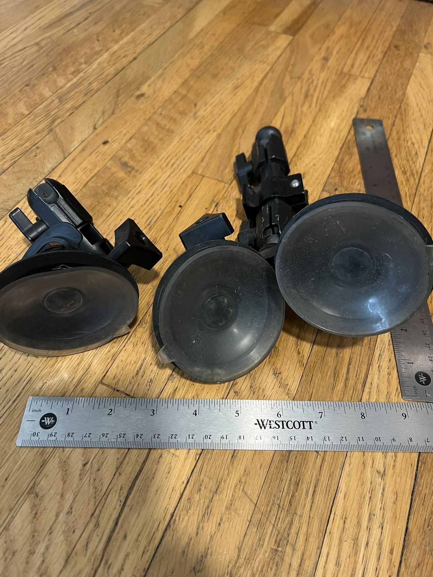 Devices Fat Gecko Triple Suction Camera Mount (DDMNT) ,Black
