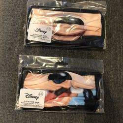 Mickey And Goofy Face Masks