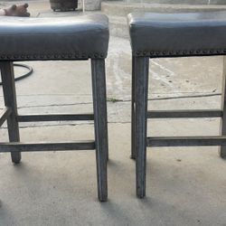 Two Bar Stools 
