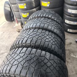 Set of 4 Goodyear wrangler terretory at LT 325/65/r18 ‼️ free instalation ‼️