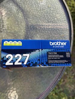 Brother Genuine TN227, TN227BK, High Yield Toner Cartridge, Replacement Black Toner, Page Yield Up to 3,000 Pages, TN227BK, Amazon Dash Available