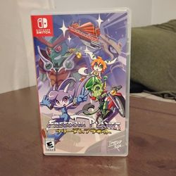 Freedom Planet Nintendo Switch Limited Run Games Complete