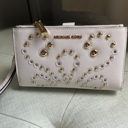 Michael Kors Adele Embellished SmartPhone Wallet 