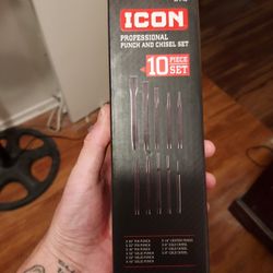 Icon Professional Chisel & Punch Set
