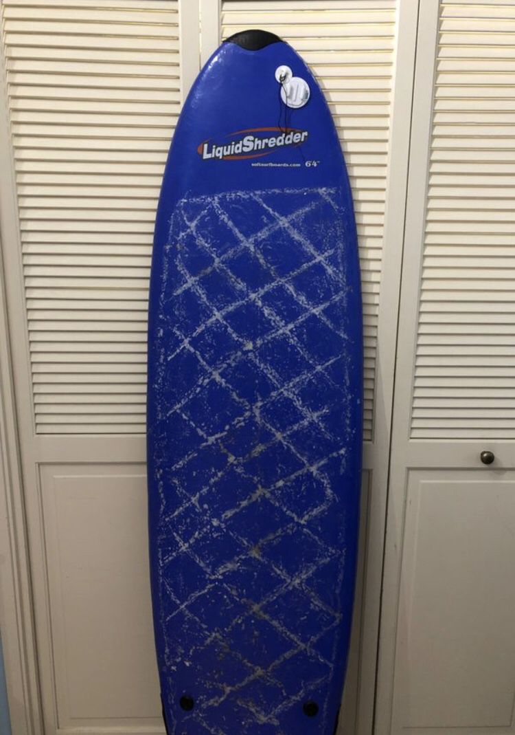 6’4” Soft Surfboard