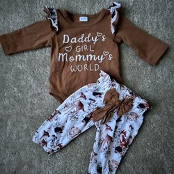 Baby Girl Clothes Set