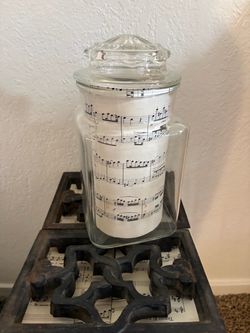 Apothecary jars $10 each