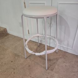 New 30 Inch Barstool Round Cushioned Seat