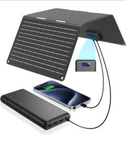 Ecosonique 30W Portable Foldable Solar Panel Charger with USB-C & USB-A
Lightweight, ETFE, Waterproof,