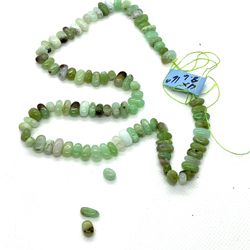 Strand Of Green Opal Beads