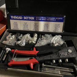 Marson Thread Setter And Rivets !