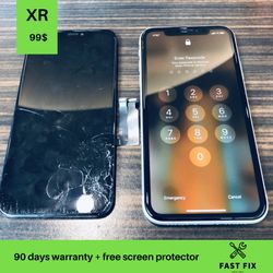 Iphone cracked screen