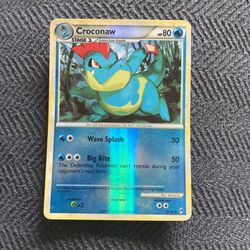 2011 Croconaw Call Of Legends Reverse Holo