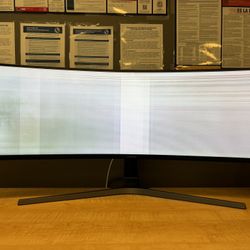Samsung Lc49 Curved HD Widescreen Monitor 