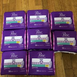 poise pads 3 dollars Each Bag