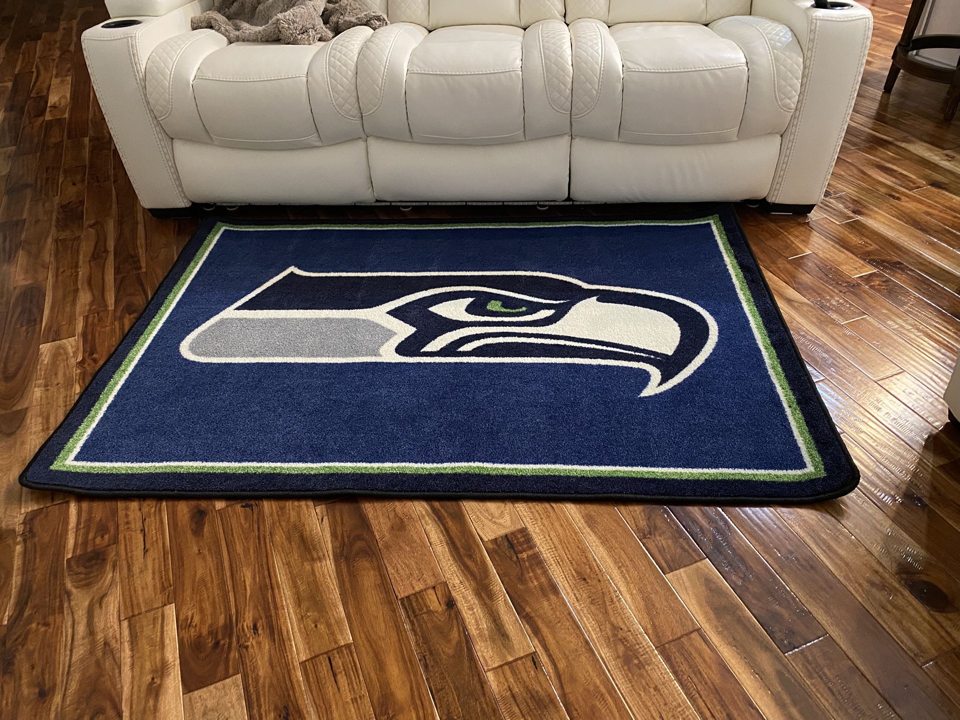 Seahawks Area Rug Excellent Shape $40