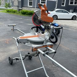 Mitre/ Chop Saw And Folding Stand
