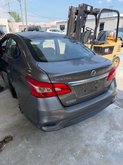 Rear trunk and driver doors Nissan Sentra 2013 2014 2105 2016 2017 2018 2019