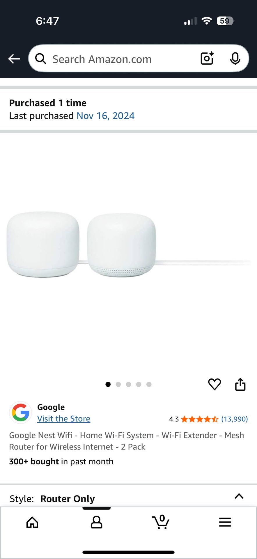 Google Nest WiFi Mesh Routers