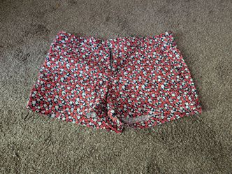 Women's Floral Print Mini Shorts