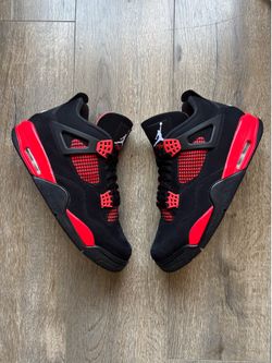 Jordan 4 Retro Red Thunder Mens Size 12