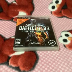 PlayStation 3 BattleField Limited Edition Video Game 