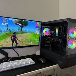 Black Gaming Pc Computer Desktop 