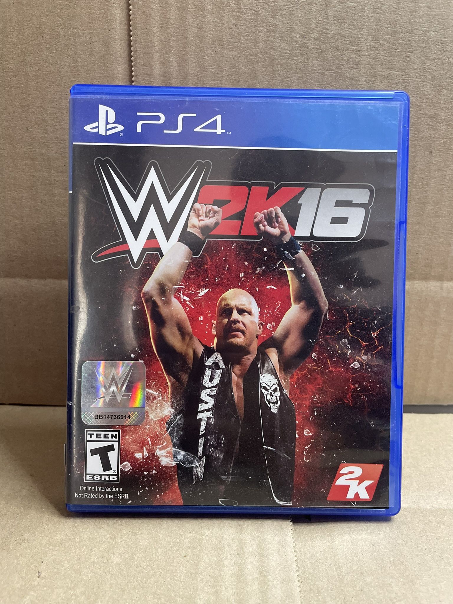 PlayStation 4 Game PS4 WWE 2K16