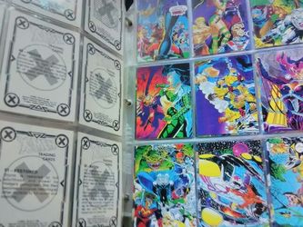 X men collectable cards