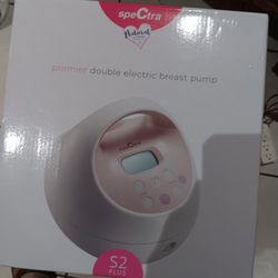 SPECTRA  PREMIER DOUBLE ELECTRIC BREAST PUMP.  BRAND NEW.  NUEVA Y NUNCA USADA