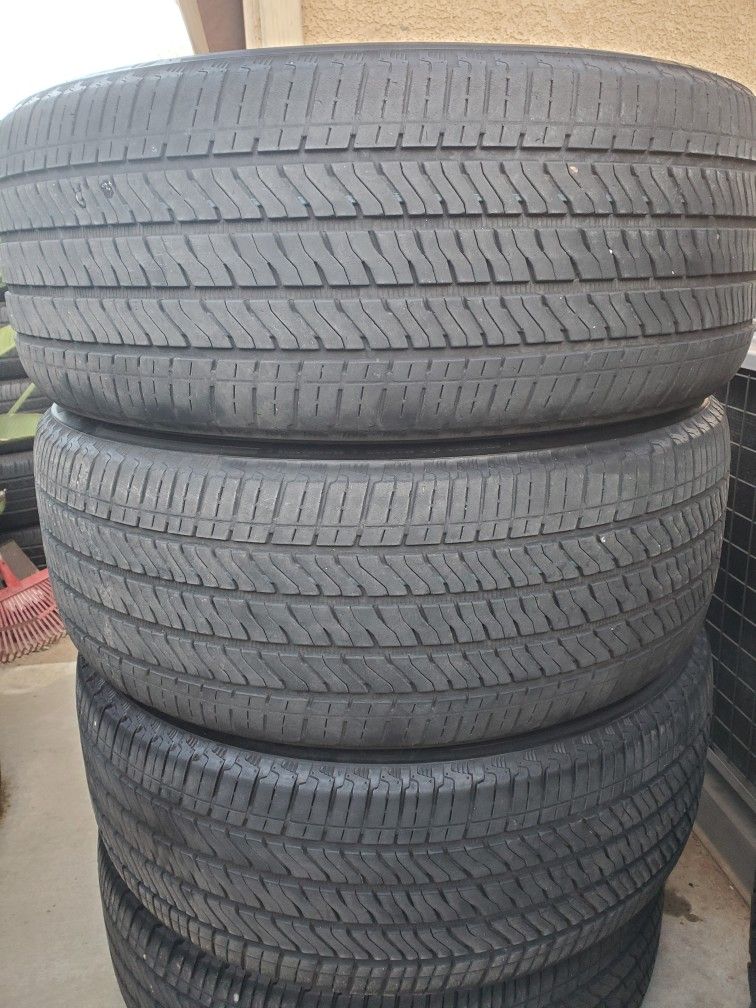 Set Of Bridgstone Alenza 275-50-22 Good Condition