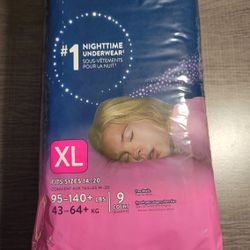 Goodnites XL Size 14-20 