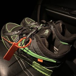 Black And Green Off-White Nike