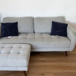 Sofa with Ottoman