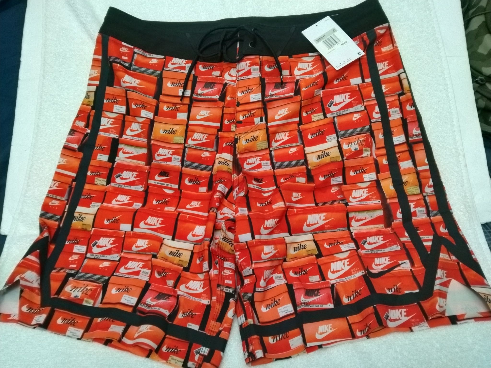 Nike fade away swim shorts