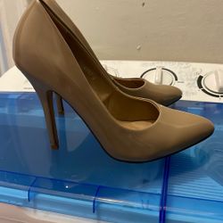 Beige Pumps Size 6 