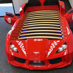 Red Car Bed$10 Down Payment And Financing Available