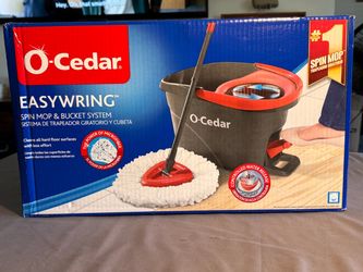 O-Cedar spin Mop & Bucket brand new in box