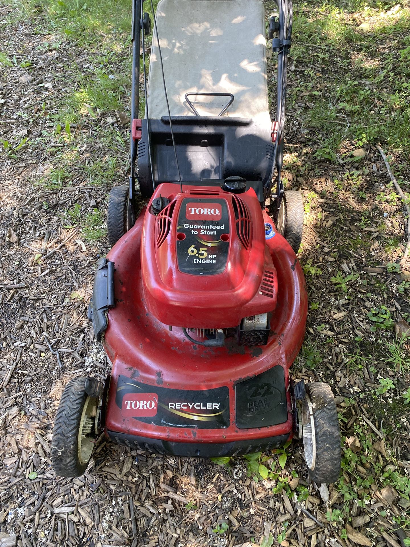 toro self propelled lawnmower