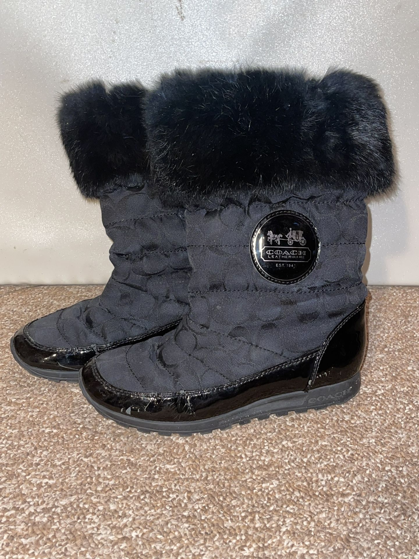 Never worn Coach Boots Size 7