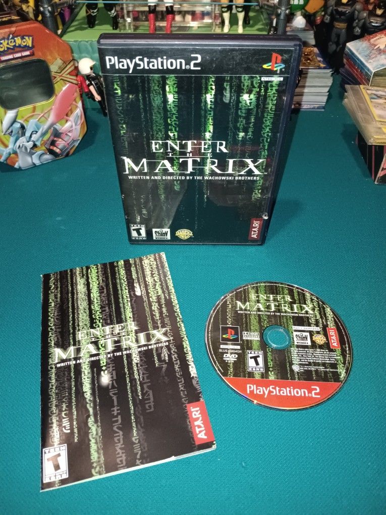Playstation 2 Game " Enter The Matrix" ( Vintage 2003 )