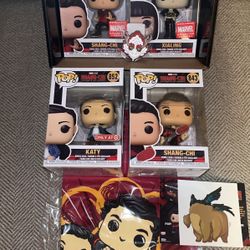 Marvel Shang-chi Funko Collector Bundle