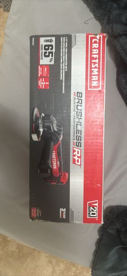 CRAFTSMAN V20 RP 4.5-in 20-volt max Paddle Switch Brushless Cordless Angle grinder