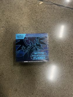 Pokemon Phantasmal Flames ETB box