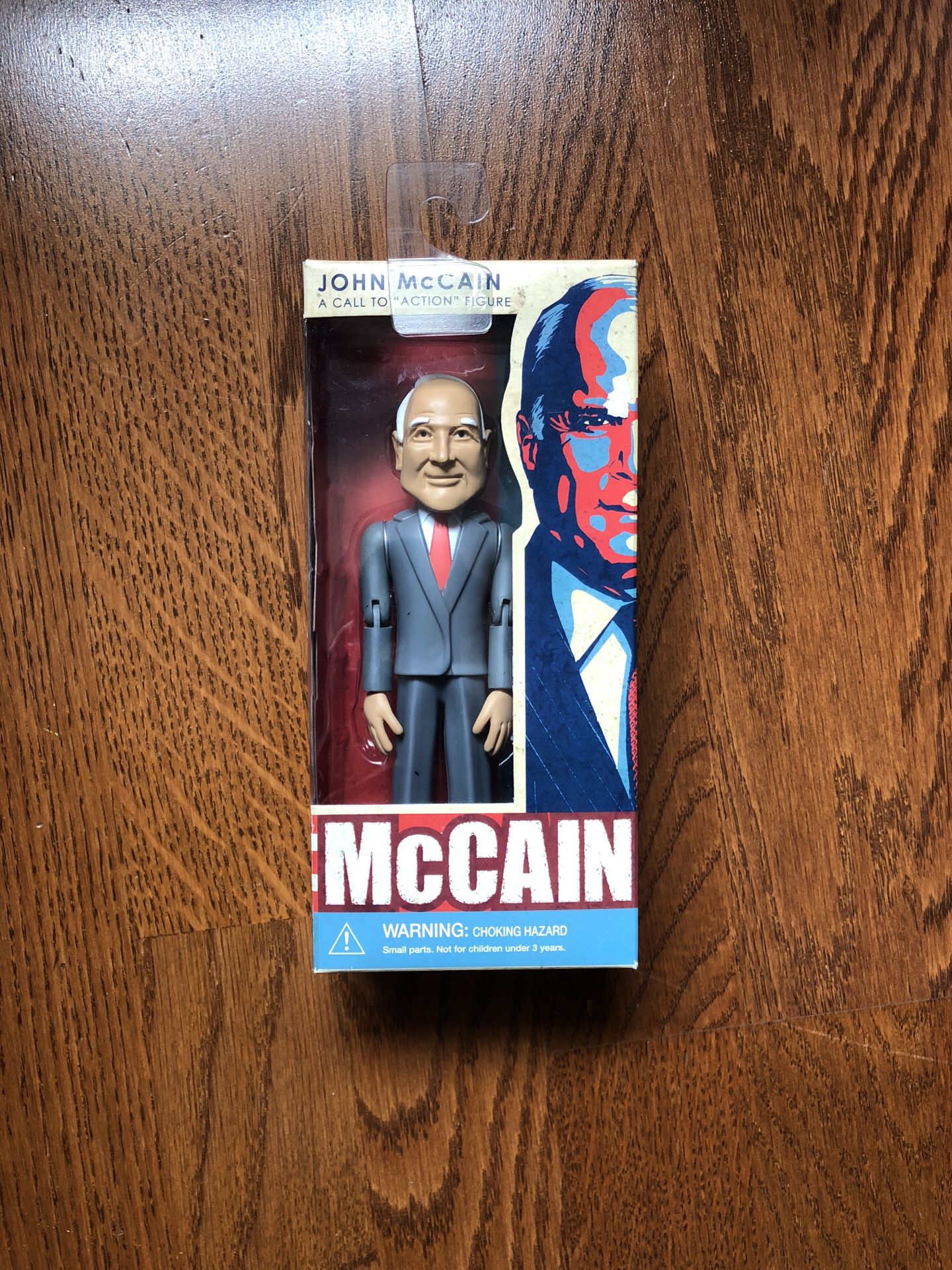 John mc Cain action figure doll collectible!