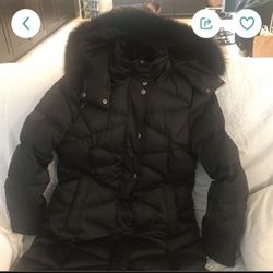 Andrew mark Rabbit Fur Collar DownCoat