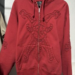 Size MEDIUM Supreme x Y's by Yohji Yamamoto Zip Up Hooded Sweatshirt